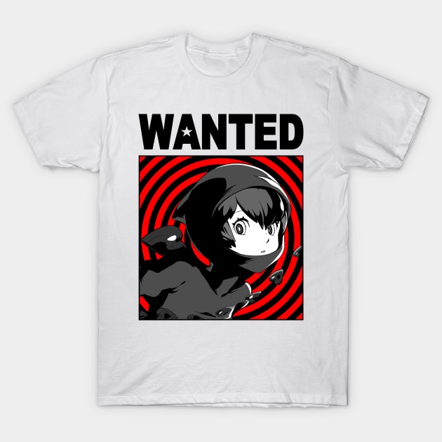 Wanted Sophia (black) T-Shirt by Beadams